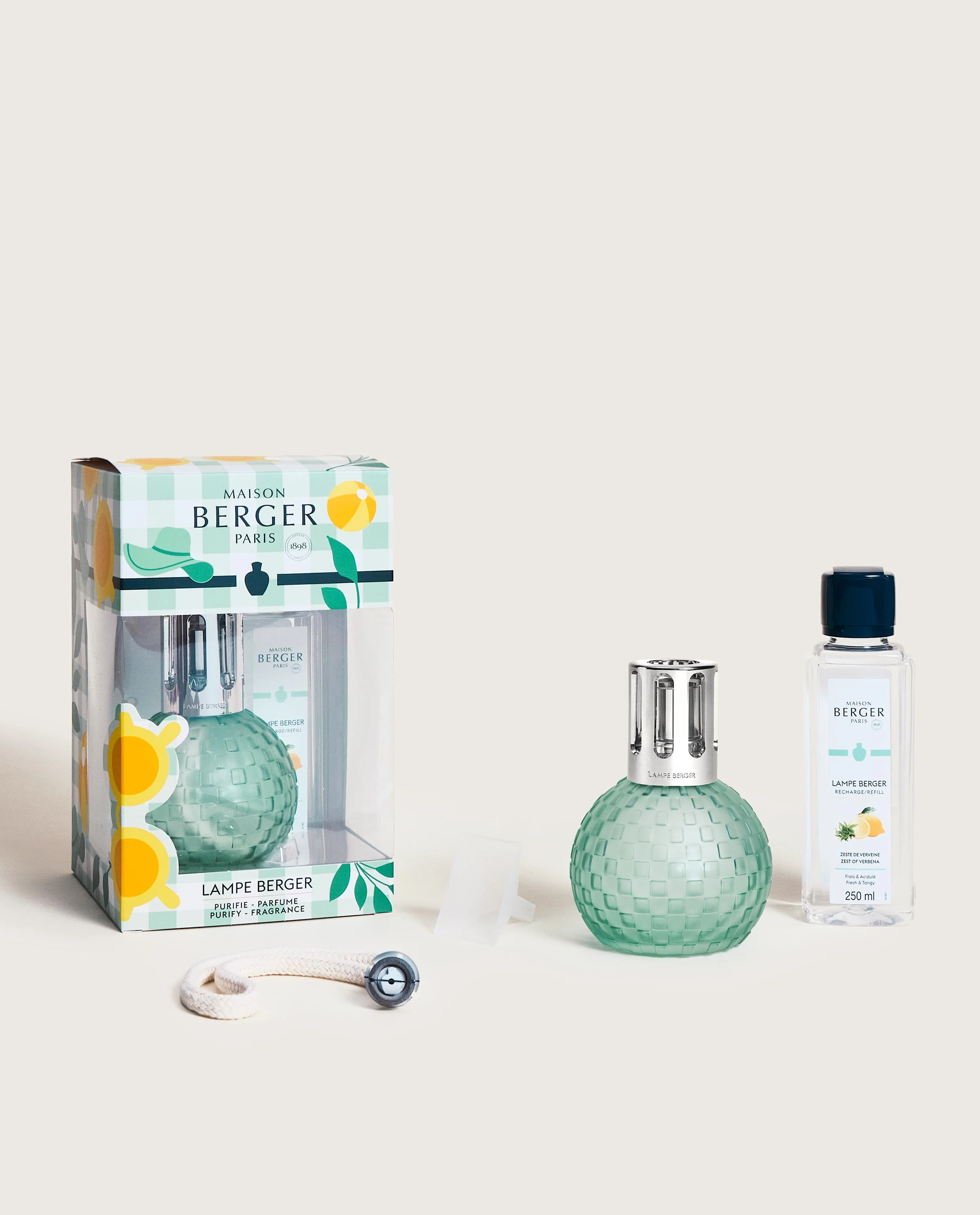 Zest of Verbena Disco Estivale Lamp Berger Gift Pack - Image 6